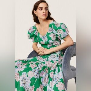 Tanya Taylor Danielle Floral Dress